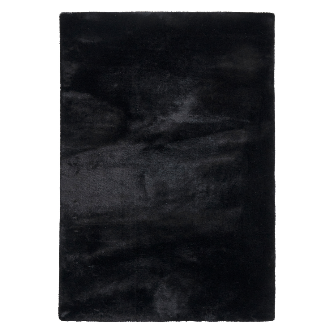 Vloerkleed Zena - Zwart 160 cm