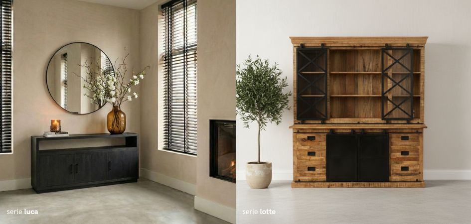 Ontdek de meubelseries van HUUS, eenvoudig shop je jouw complete interieur.