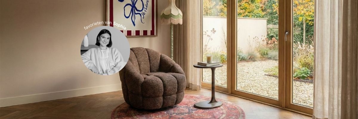Favorieten van Sophia: eclectisch interieur met kleur en statement pieces