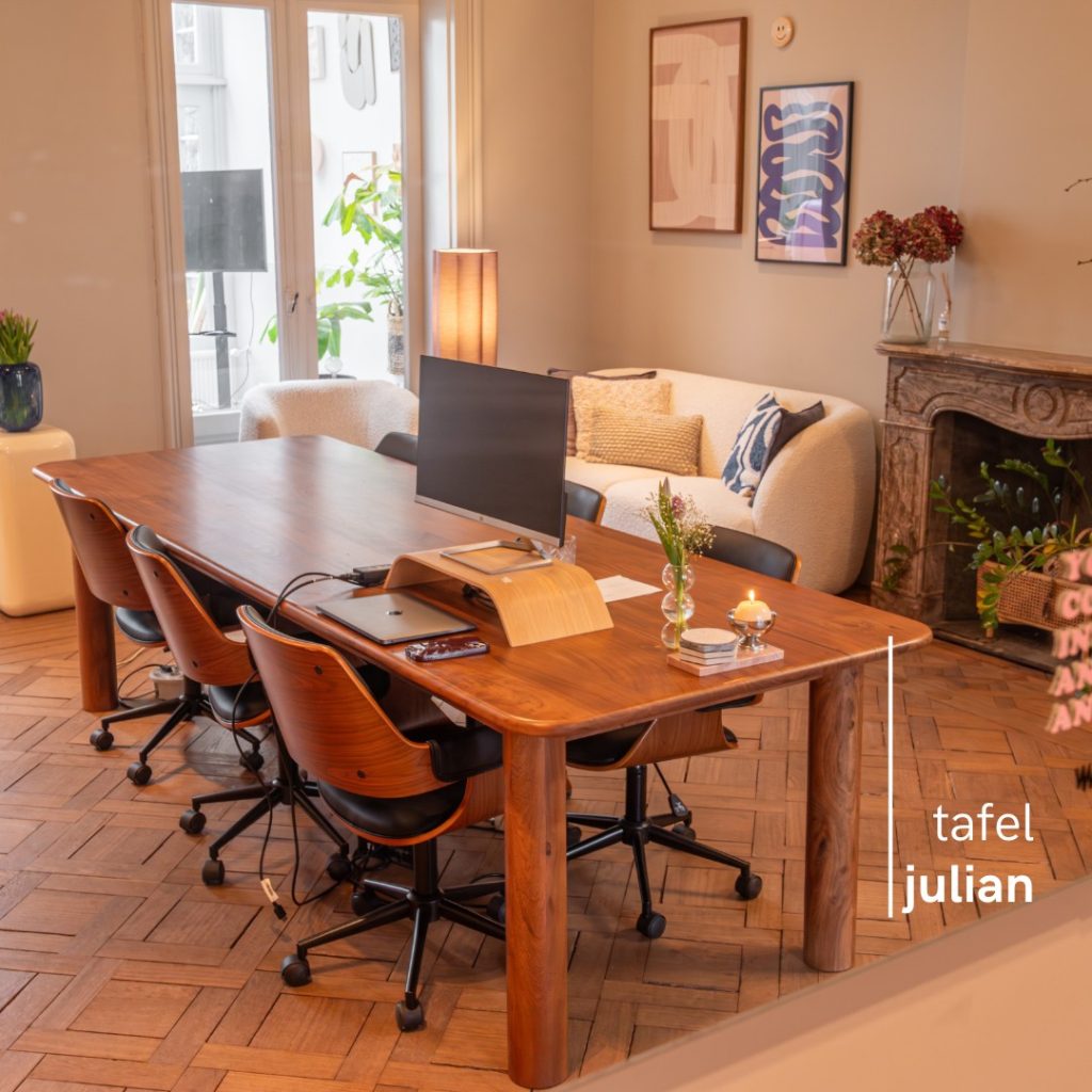 Eettafel Julian van Workmode bij HUUS