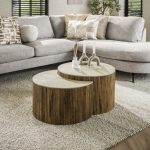 Salontafelset Manu uit de HUUS Premium Collectie is een stijlvolle en eigentijdse toevoeging aan je woonkamer