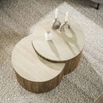 Salontafelset Manu uit de HUUS Premium Collectie is een stijlvolle en eigentijdse toevoeging aan je woonkamer