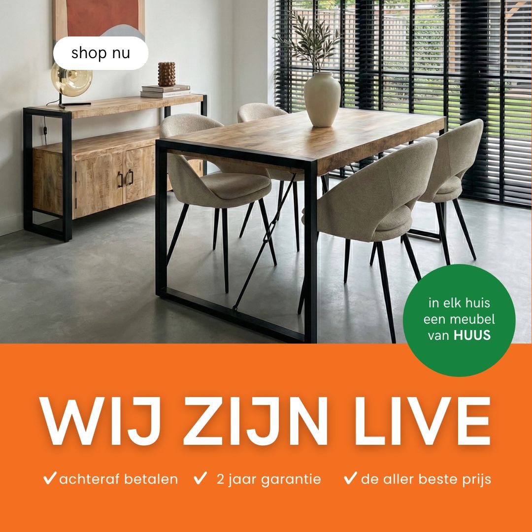 Trendy meubels voor de goedkoopste prijzen, shop je nu bij HUUS