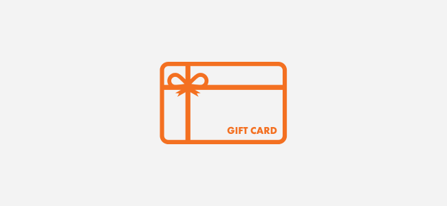 Betaalmethodes van HUUS: Cadeaukaart