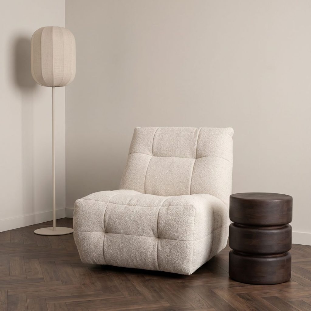 Fauteuil Zen, perfect passend in de meubelserie Japandi van HUUS