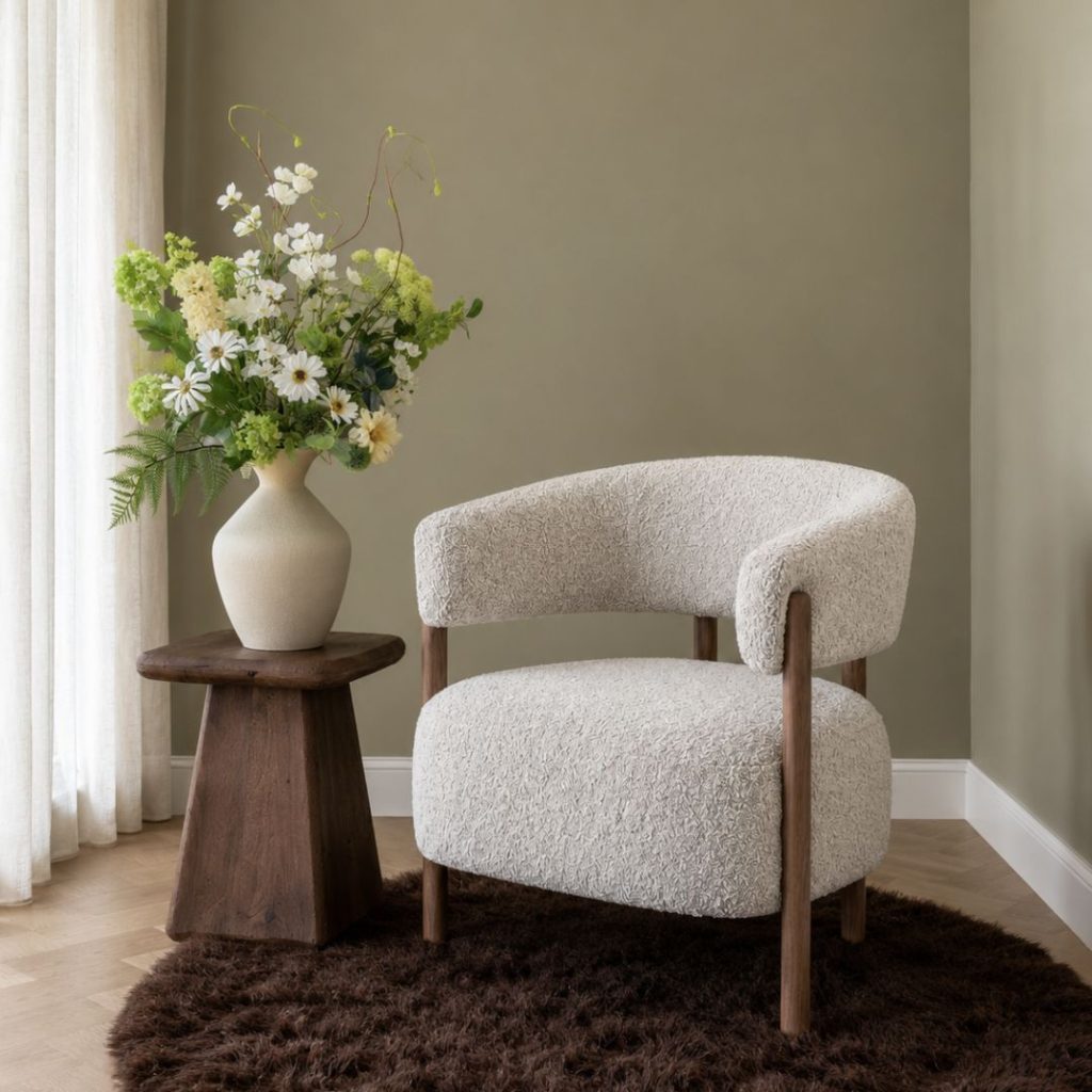 Ontdek relaxfauteuil Japandi van HUUS, stijlvol en voor de allerbeste prijs.
