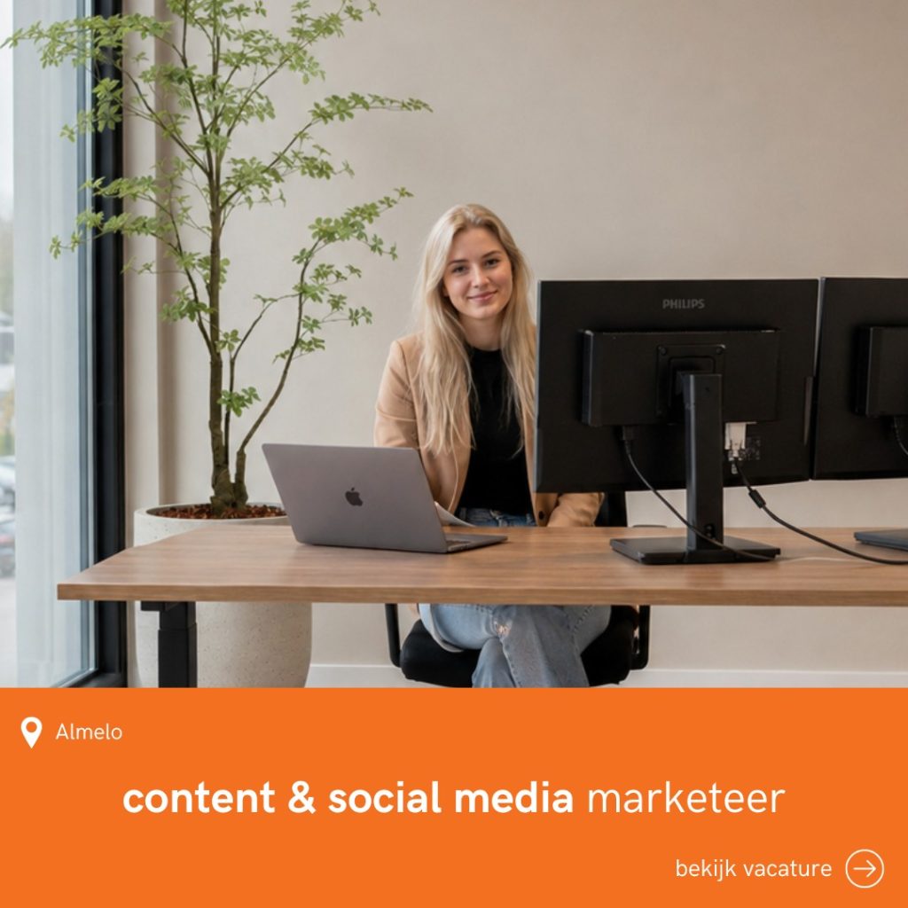 Word jij de nieuwe Content & Social Media Marketeer van HUUS?
