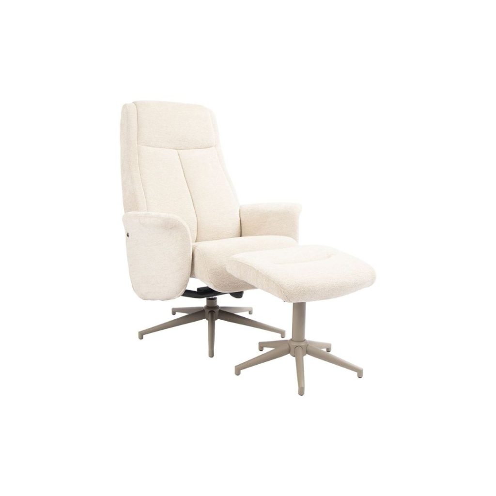 Draaifauteuil Tumba van LABEL51 nu in raven stof en taupe poot verkrijgbaar bij HUUS