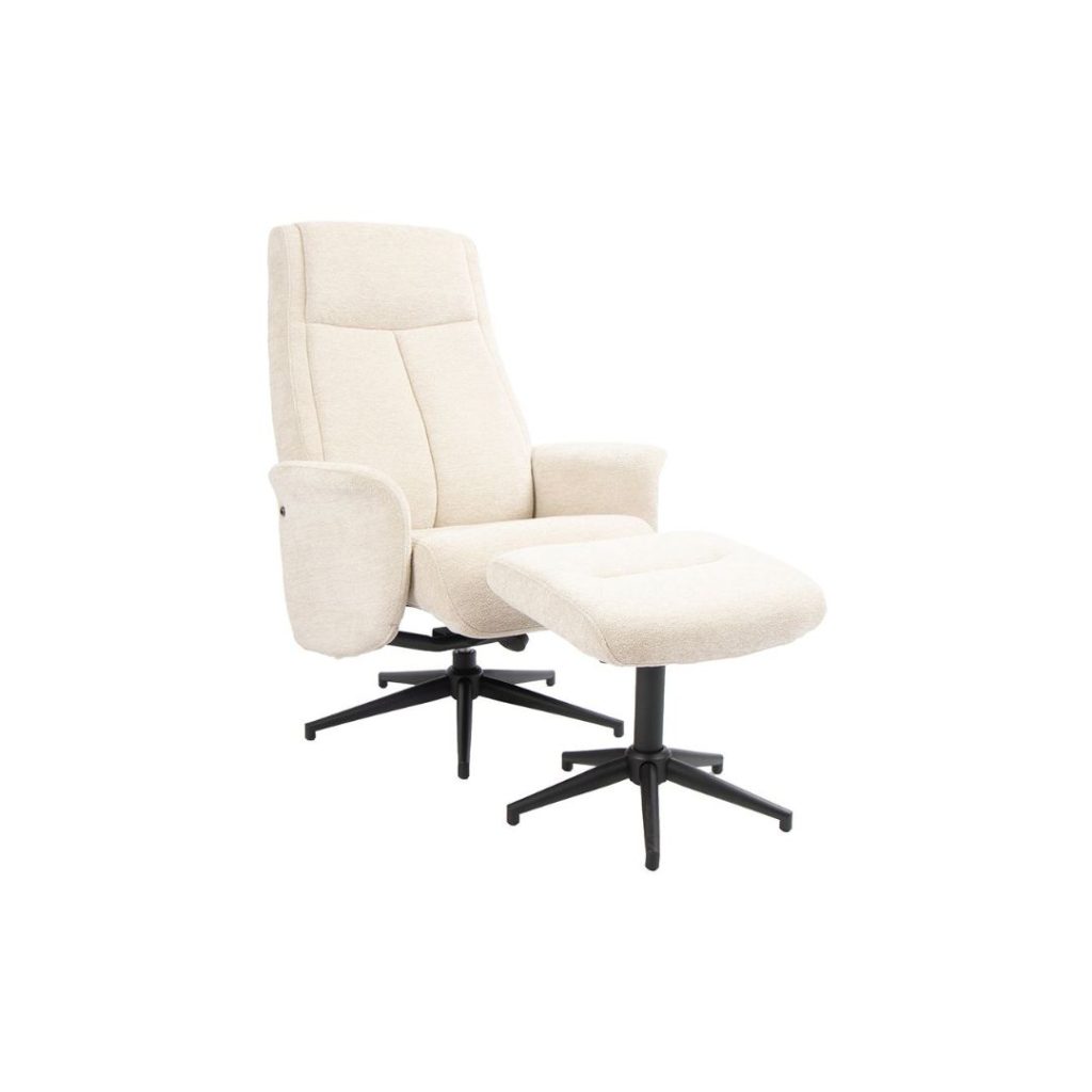 Draaifauteuil Tumba van LABEL51 nu in raven stof en zwarte poot verkrijgbaar bij HUUS
