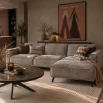 Loungebank Leeds van Tower Living nu verkrijgbaar bij HUUS, een betaalbare en comfortabele bank.